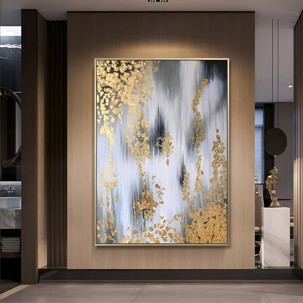 Handmade Abstract Oil Painting NAYVOABS0099