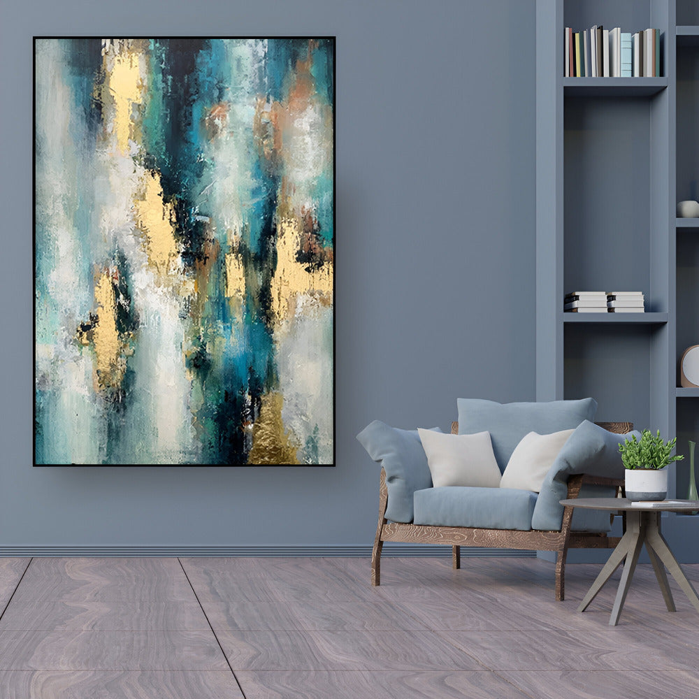 Handmade Abstract Oil Painting NAYVOABS0101