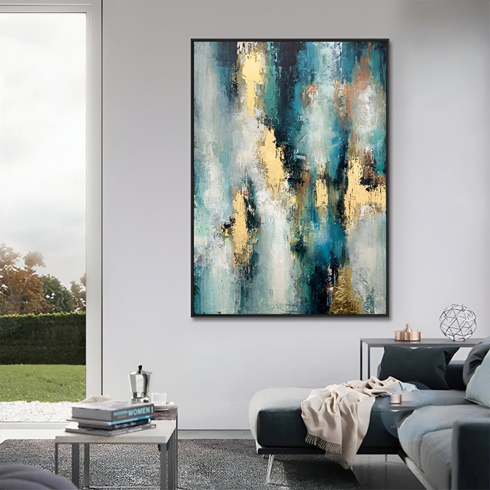 Handmade Abstract Oil Painting NAYVOABS0101