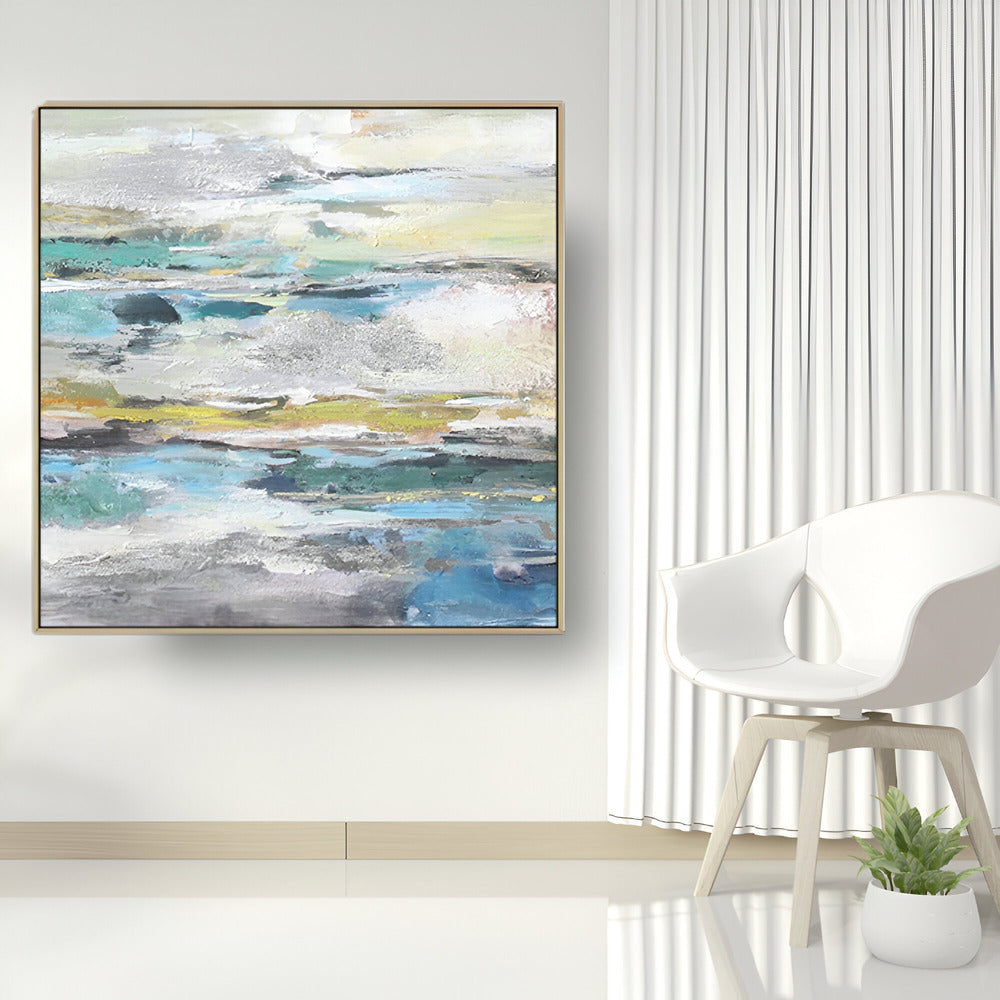 Handmade Abstract Oil Painting NAYVOABS0102