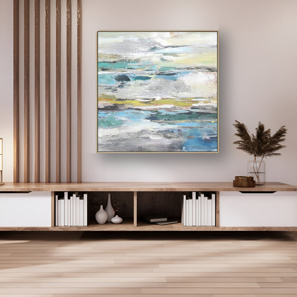Handmade Abstract Oil Painting NAYVOABS0102