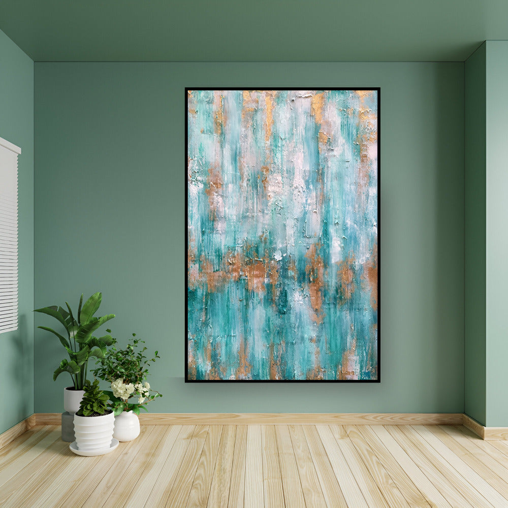 Handmade Abstract Oil Painting NAYVOABS0103