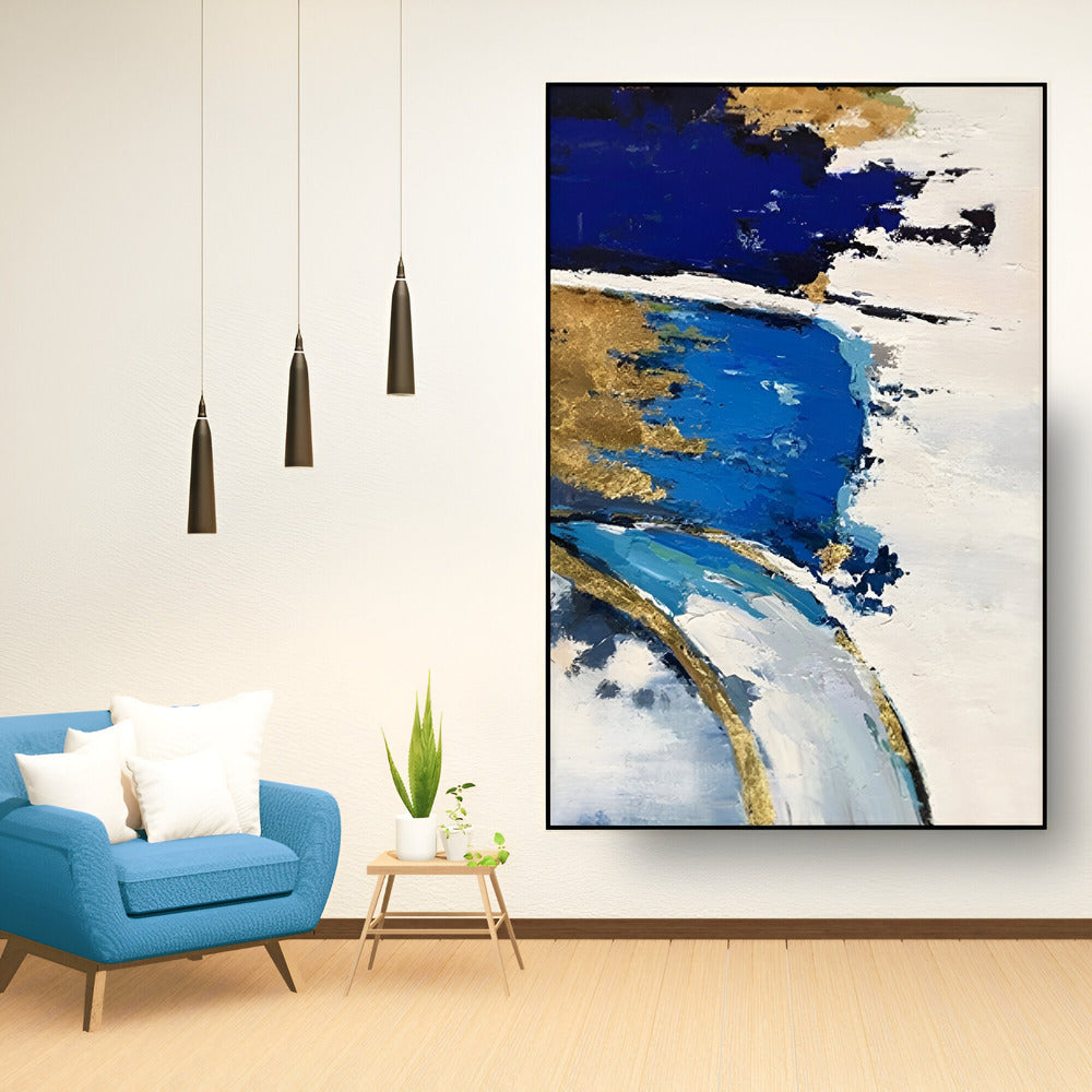 Handmade Abstract Oil Painting NAYVOABS0105