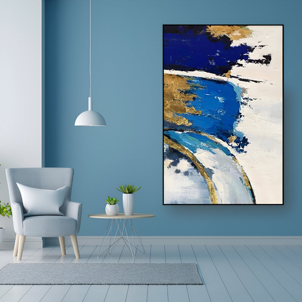Handmade Abstract Oil Painting NAYVOABS0105