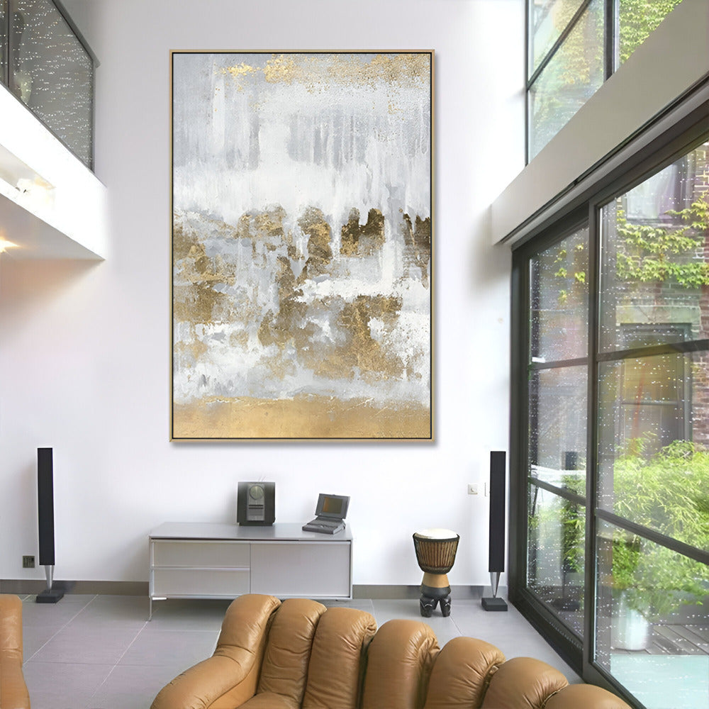Handmade Abstract Oil Painting NAYVOABS0106