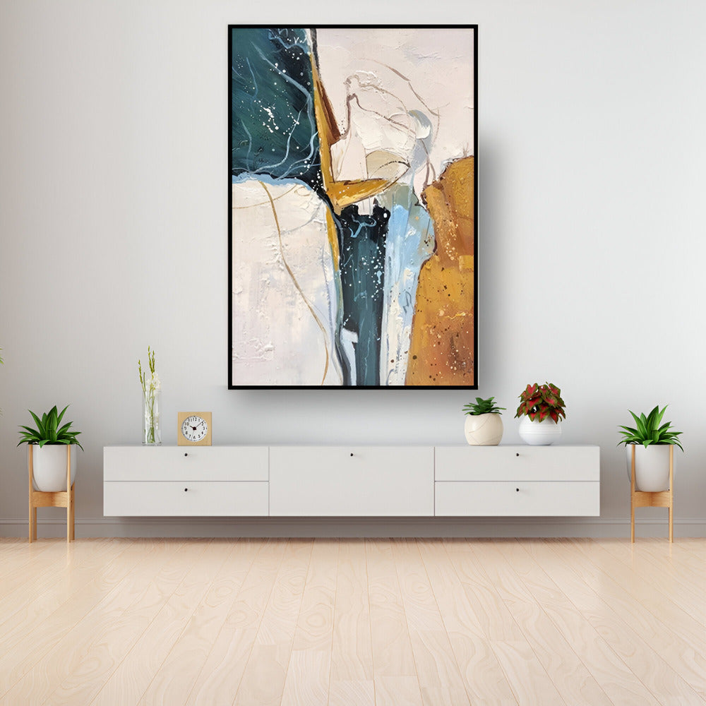 Handmade Abstract Oil Painting NAYVOABS0107