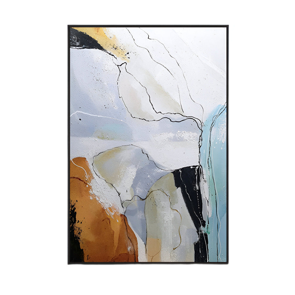 Handmade Abstract Oil Painting NAYVOABS0108