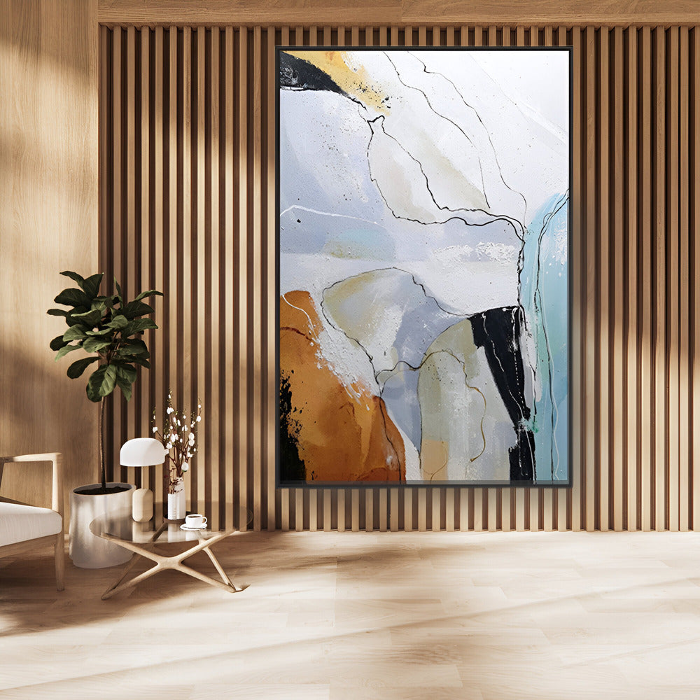 Handmade Abstract Oil Painting NAYVOABS0108