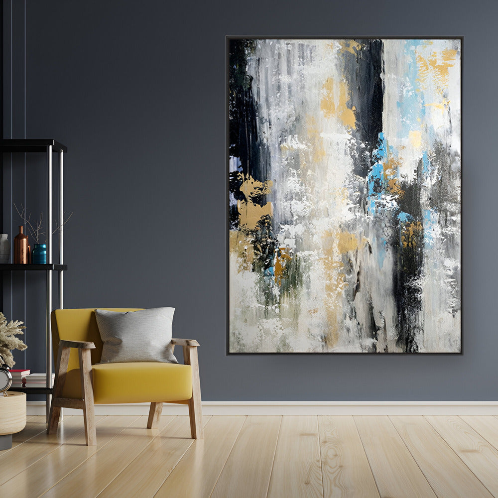Handmade Abstract Oil Painting NAYVOABS0117