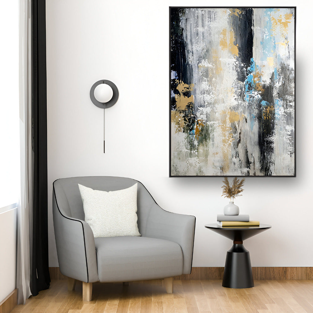 Handmade Abstract Oil Painting NAYVOABS0117