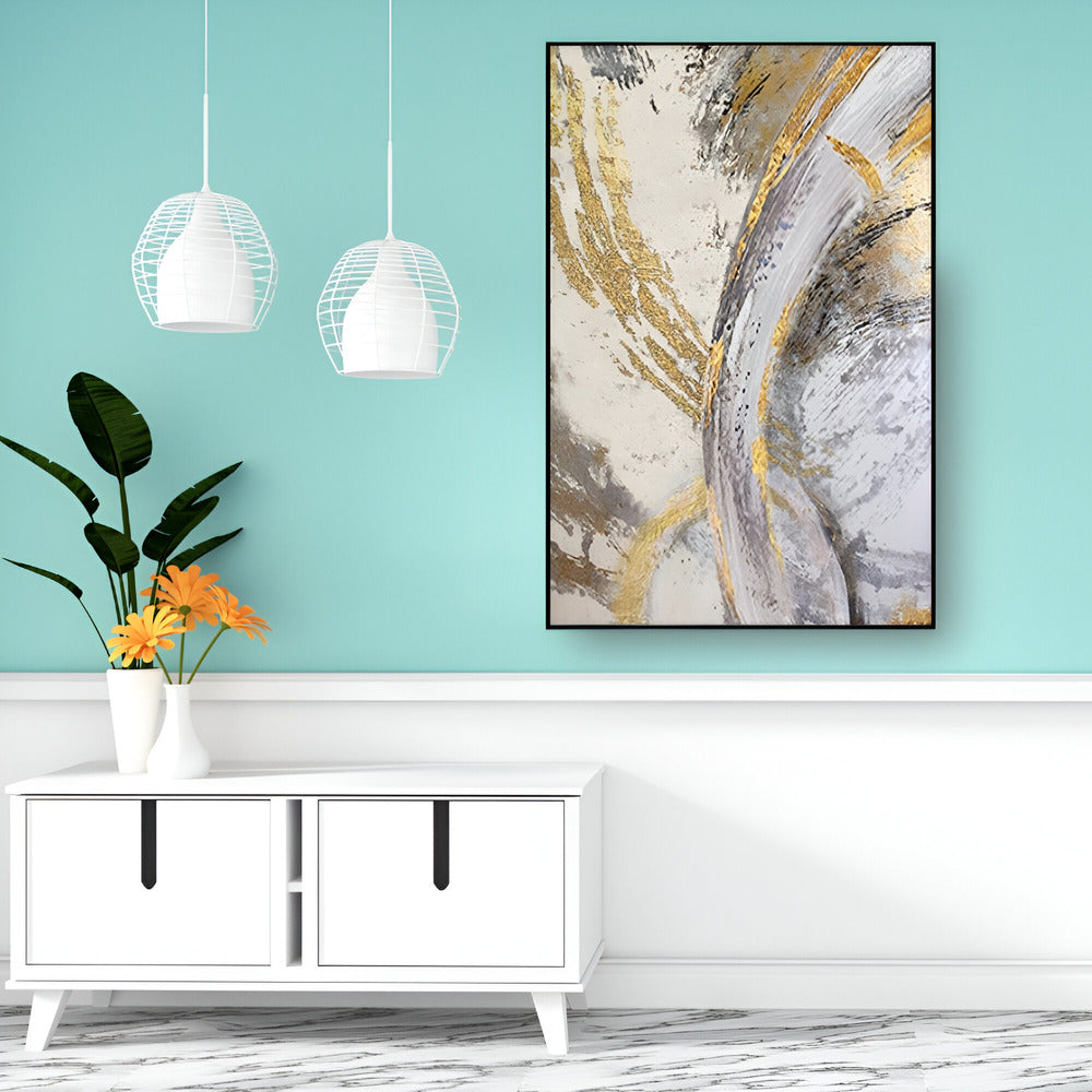 Handmade Abstract Oil Painting NAYVOABS0123