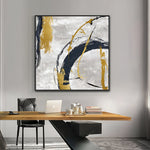Handmade Abstract Oil Painting NAYVOABS0129