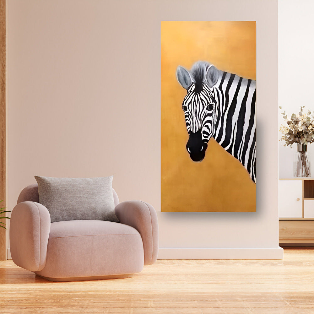 Handmade Abstract Animals Oil Painting NAYVOANI0004