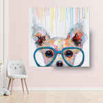 Handmade Abstract Animals Oil Painting NAYVOANI0006