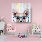 Handmade Abstract Animals Oil Painting NAYVOANI0006