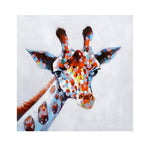 Handmade Abstract Animals Oil Painting NAYVOANI0007