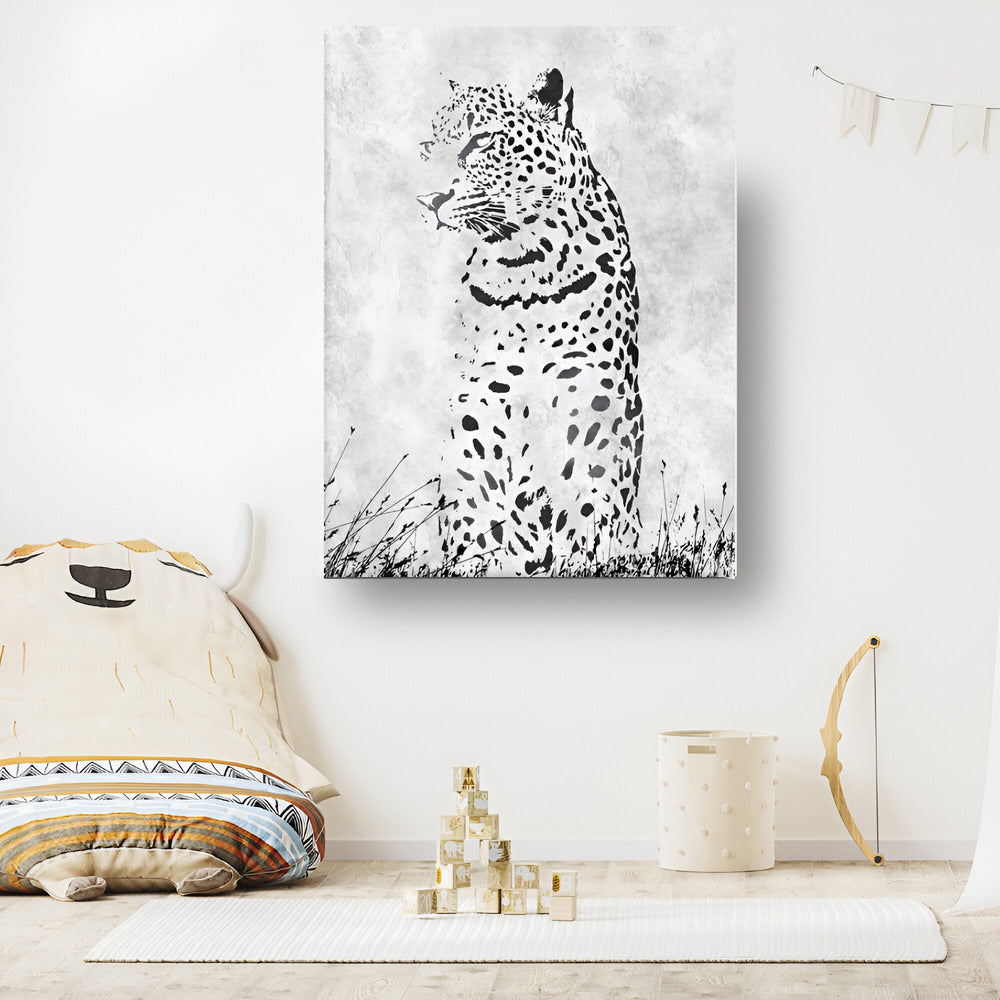 Handmade Abstract Animals Oil Painting NAYVOANI0011