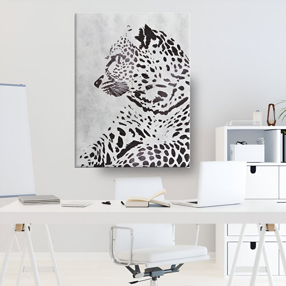 Handmade Abstract Animals Oil Painting NAYVOANI0012