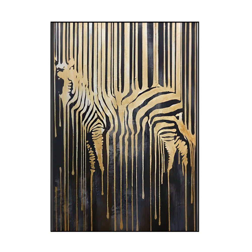 Handmade Abstract Animals Oil Painting NAYVOANI0018