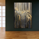 Handmade Abstract Animals Oil Painting NAYVOANI0018