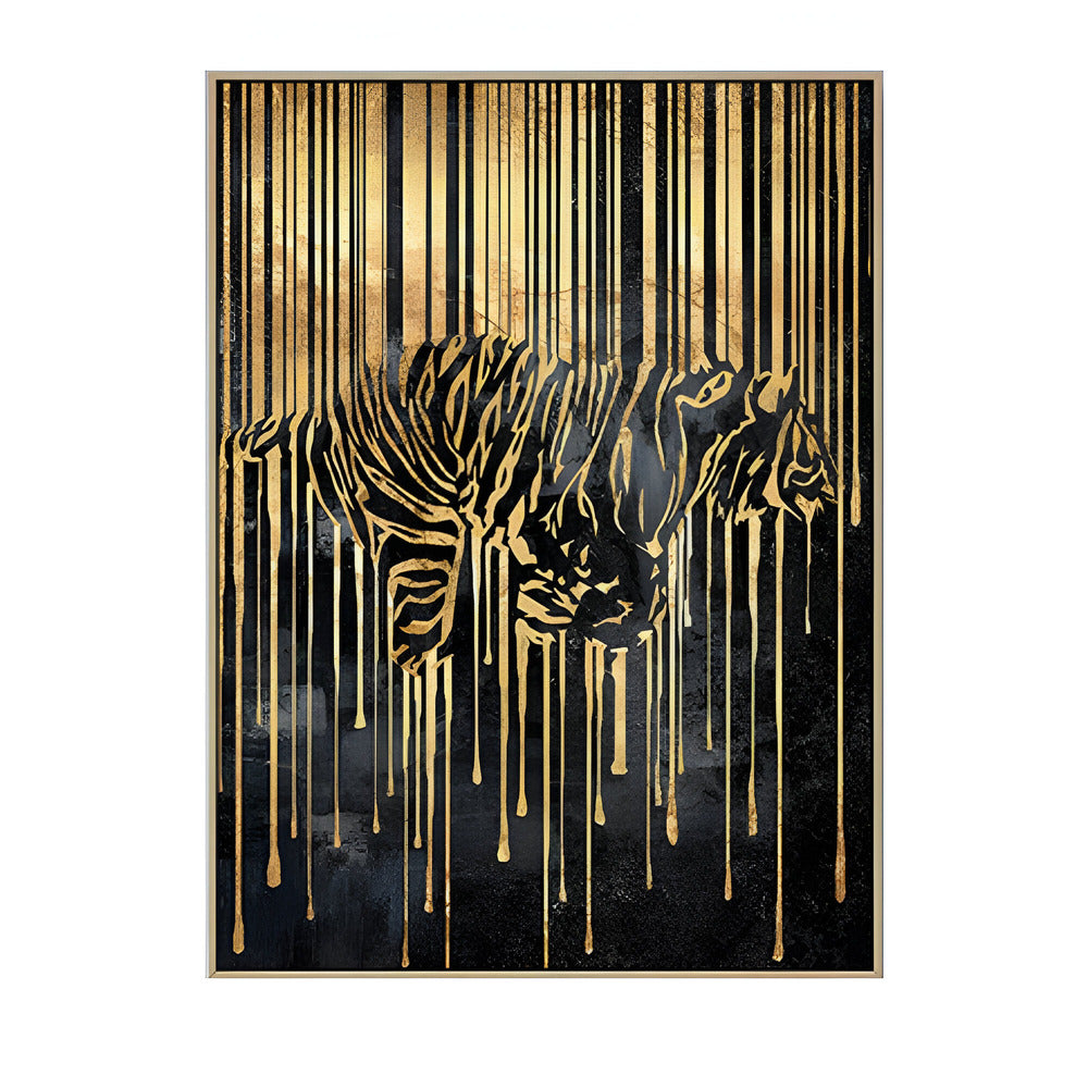 Handmade Abstract Animals Oil Painting NAYVOANI0019