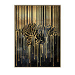 Handmade Abstract Animals Oil Painting NAYVOANI0019