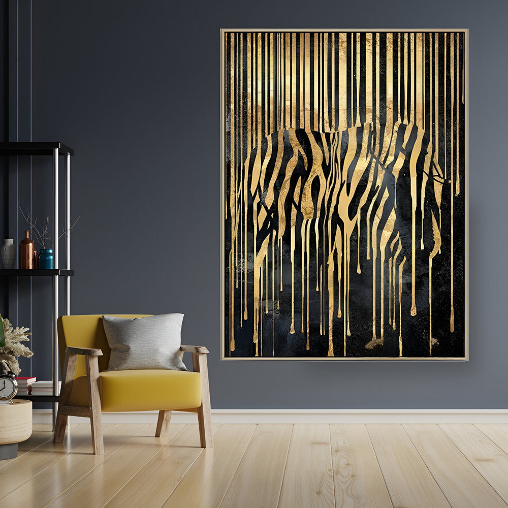 Handmade Abstract Animals Oil Painting NAYVOANI0020