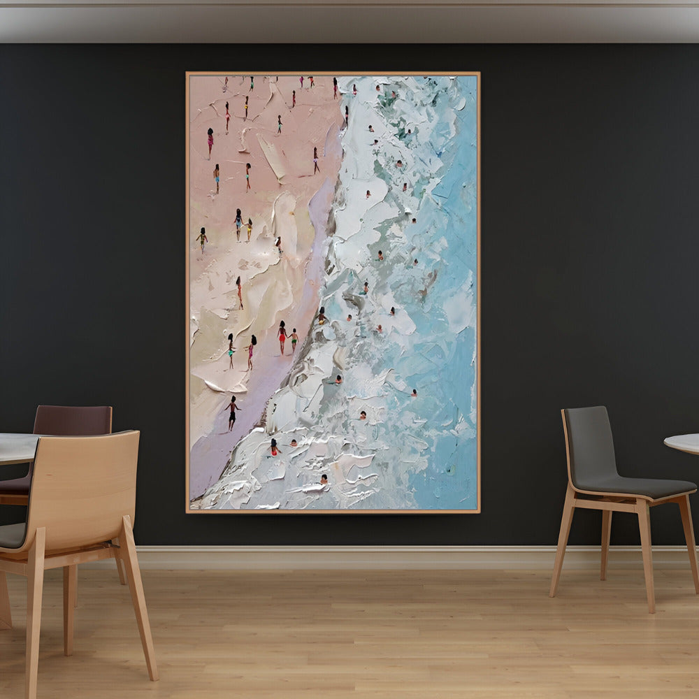 Handmade Abstract Figures Oil Painting NAYVOFIG017