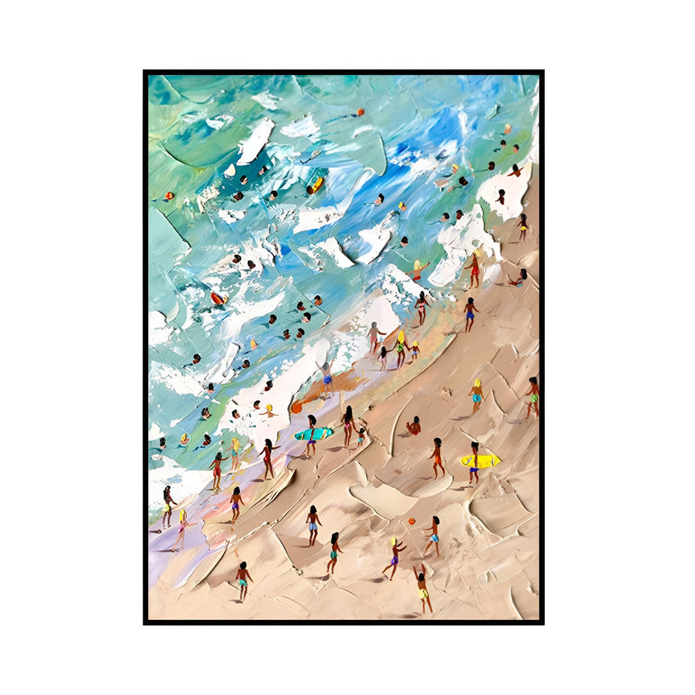 Handmade Abstract Figures Oil Painting NAYVOFIG019