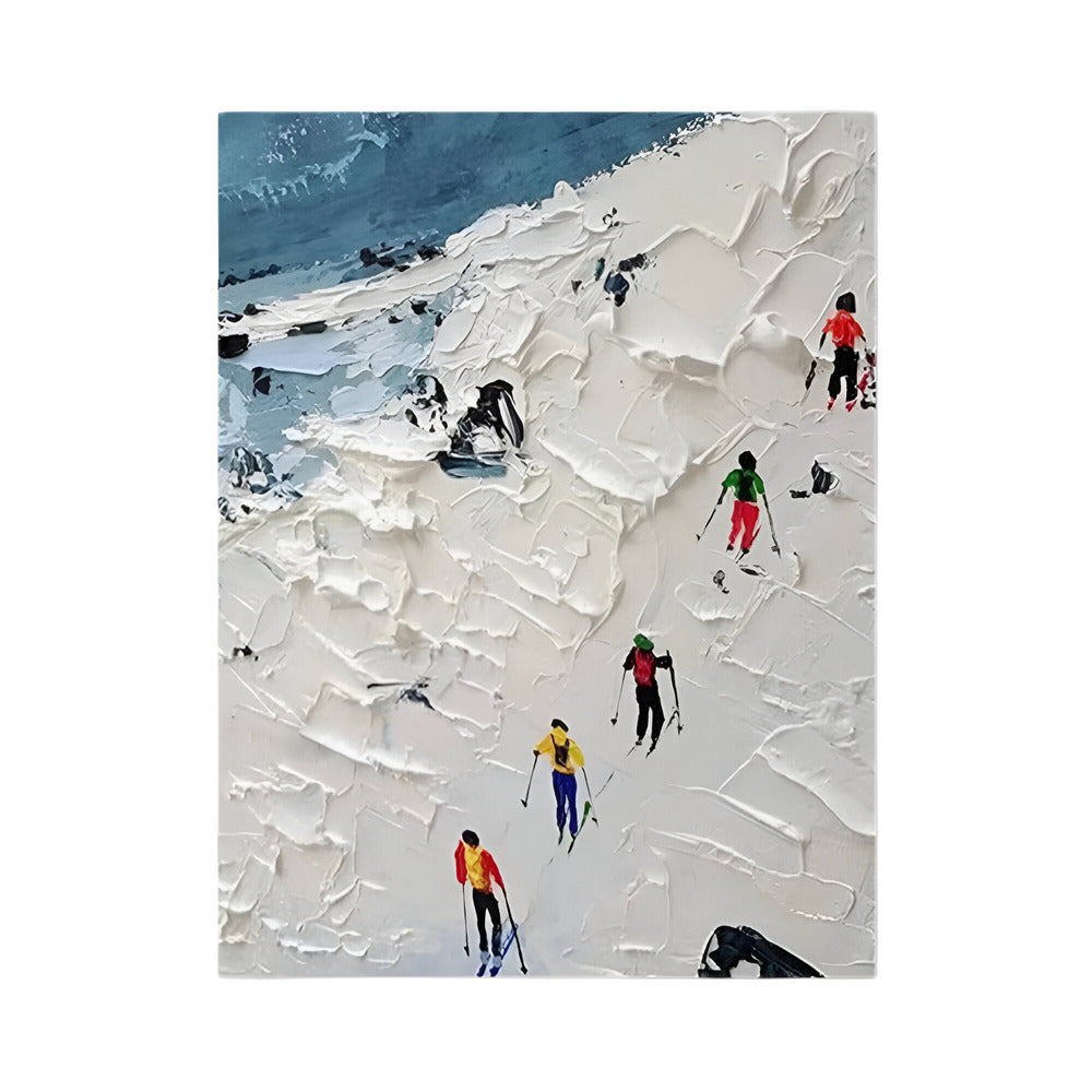 Handmade Abstract Figures Oil Painting NAYVOFIG020