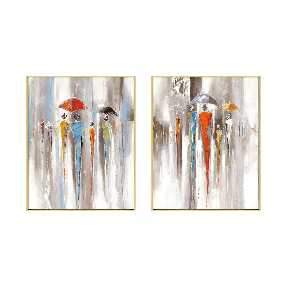 Handmade Abstract Figures Oil Painting NAYVOFIG024