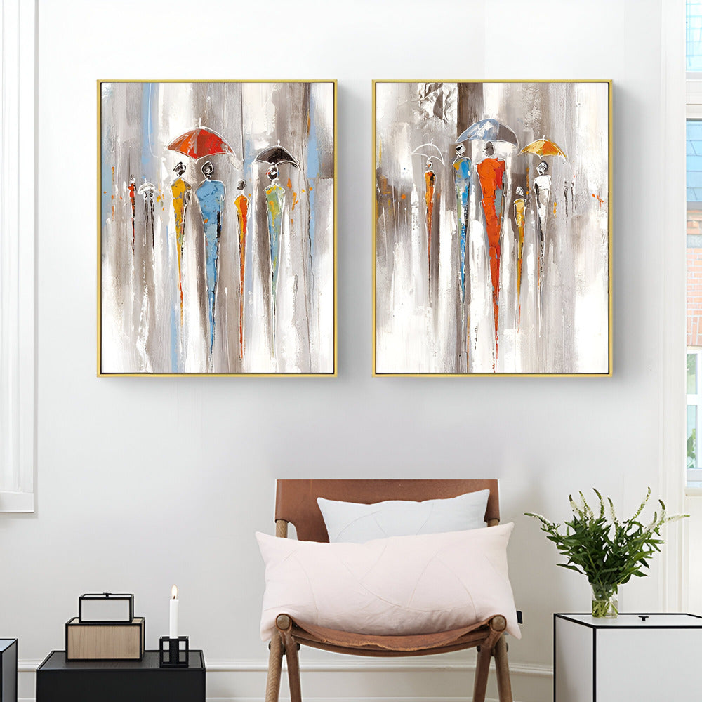 Handmade Abstract Figures Oil Painting NAYVOFIG024