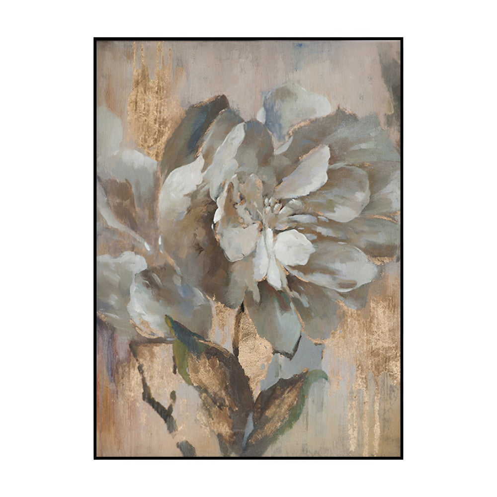 Handmade Abstract Flowers Oil Painting NAYVOFLO001