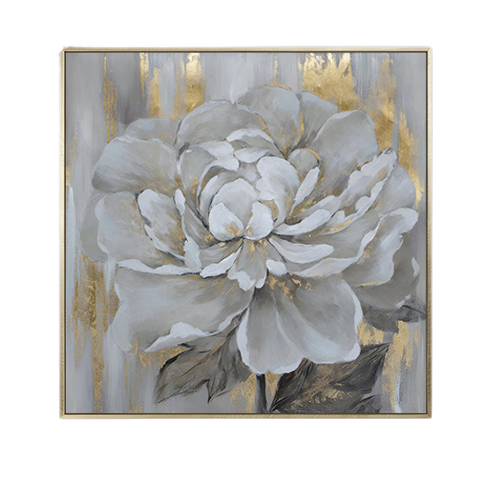 Handmade Abstract Flowers Oil Painting NAYVOFLO002