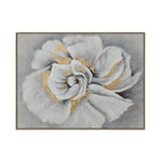 Handmade Abstract Flowers Oil Painting NAYVOFLO007