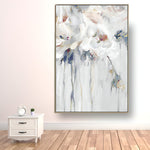 Handmade Abstract Flowers Oil Painting NAYVOFLO018