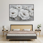 Handmade Abstract Flowers Oil Painting NAYVOFLO022