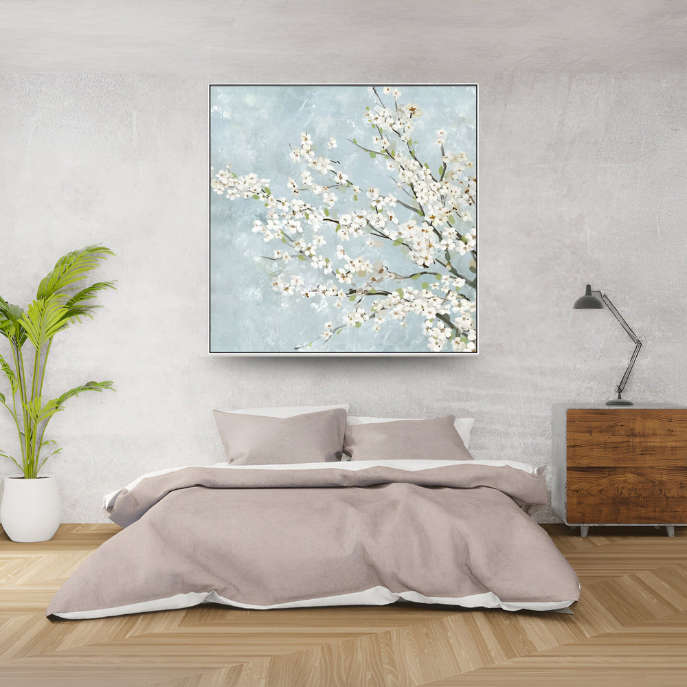 Handmade Abstract Flowers Oil Painting NAYVOFLO023