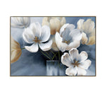 Handmade Abstract Flowers Oil Painting NAYVOFLO024