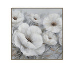 Handmade Abstract Flowers Oil Painting NAYVOFLO025