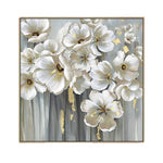 Handmade Abstract Flowers Oil Painting NAYVOFLO026