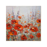 Handmade Abstract Flowers Oil Painting NAYVOFLO028