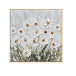 Handmade Abstract Flowers Oil Painting NAYVOFLO034