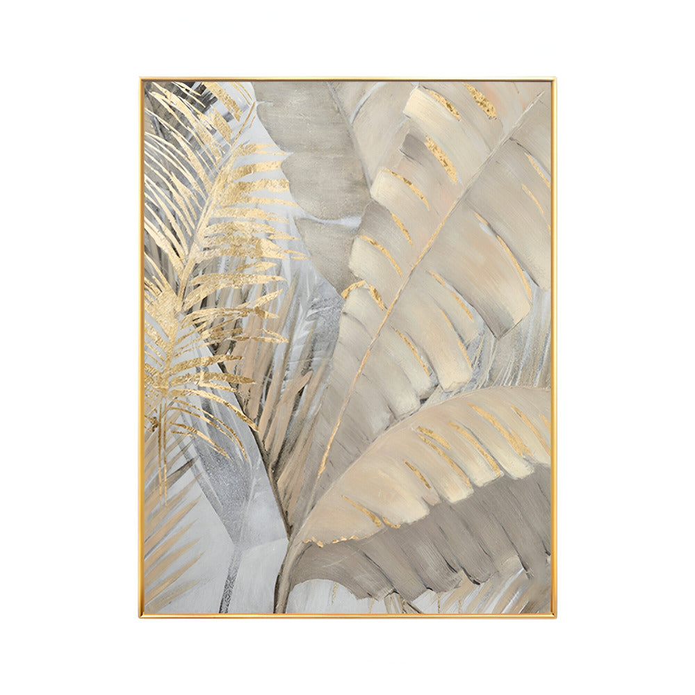 Handmade Abstract Flowers Oil Painting NAYVOFLO037