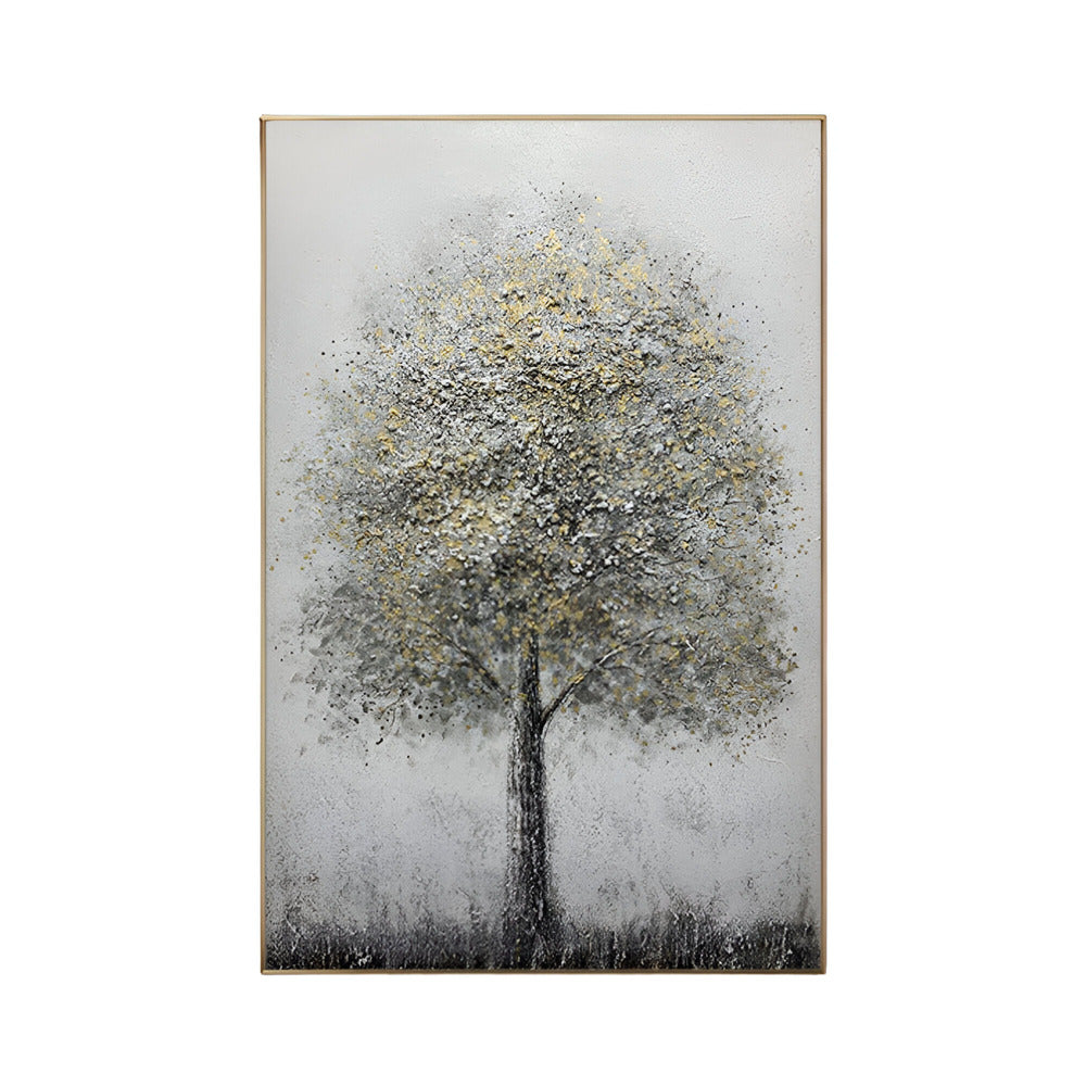 Handmade Abstract Landscape Oil Painting NAYVOLAN001