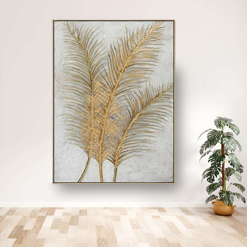 Handmade Abstract Landscape Oil Painting NAYVOLAN003