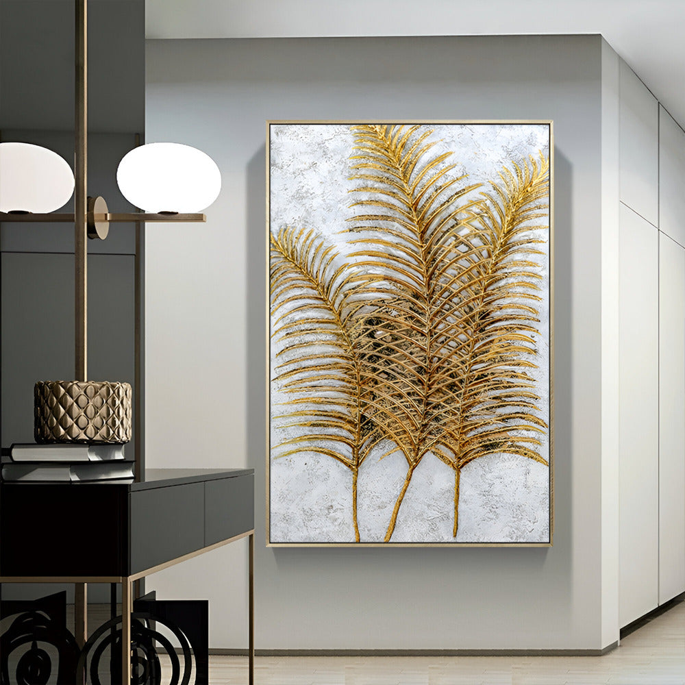 Handmade Abstract Landscape Oil Painting NAYVOLAN004