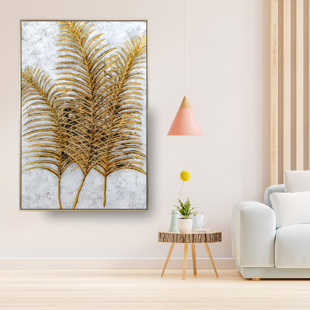 Handmade Abstract Landscape Oil Painting NAYVOLAN004