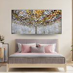 Handmade Abstract Landscape Oil Painting NAYVOLAN007