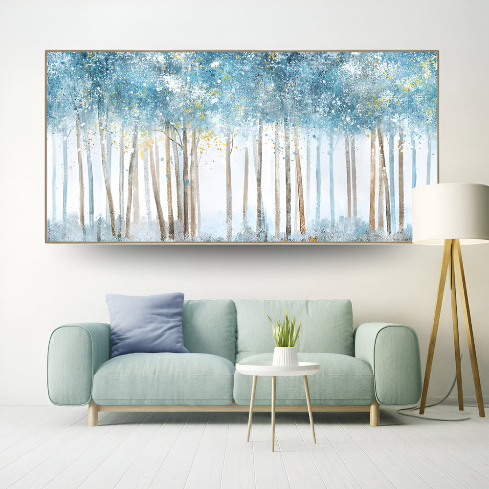 Handmade Abstract Landscape Oil Painting NAYVOLAN011